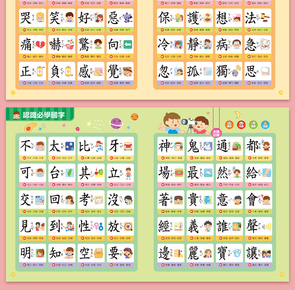 FOOD超人小手點讀國字圖解百科